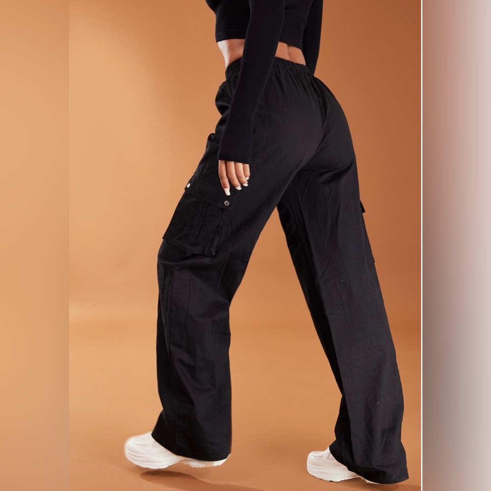 Stylish Black Cargo Pants